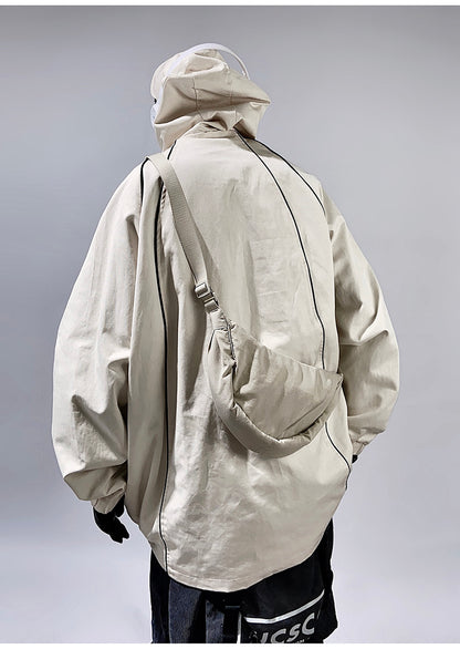 Techwear Stormtrooper Hooded Utility Jacket