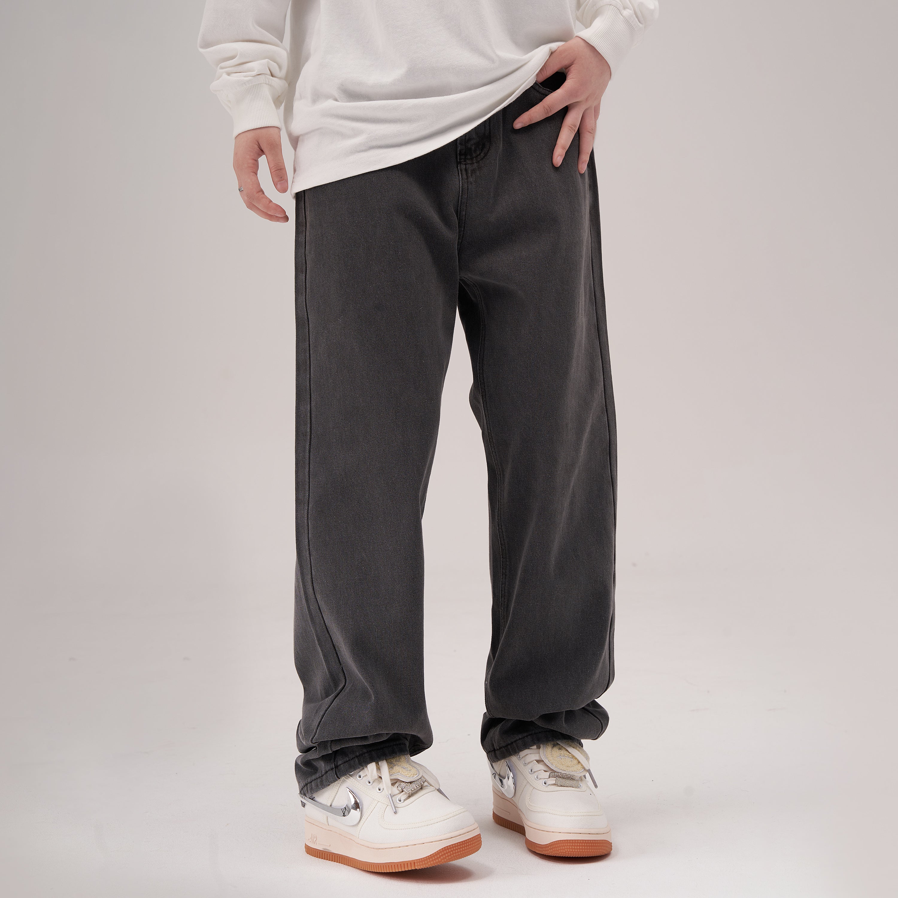 Streetwear Loose Fit Baggy Jeans – LATENITEX