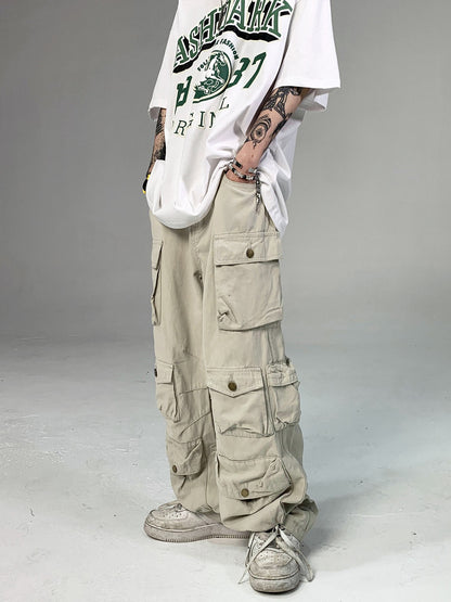 Multi Pocket Cargo Pants