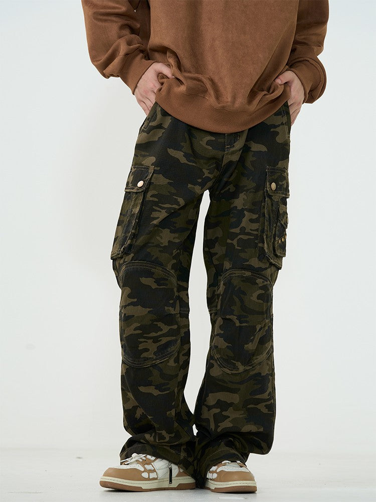 Streetwear Cargo Camouflage Pants – LATENITEX