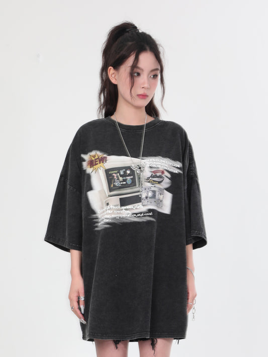 Retro PC Vintage Washed T-Shirt