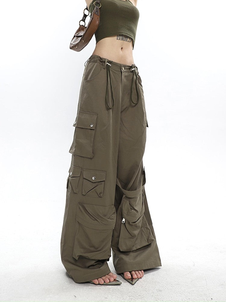 Wide Leg Cargo Pants