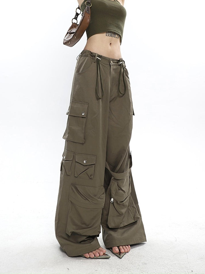 Wide Leg Cargo Pants – LATENITEX