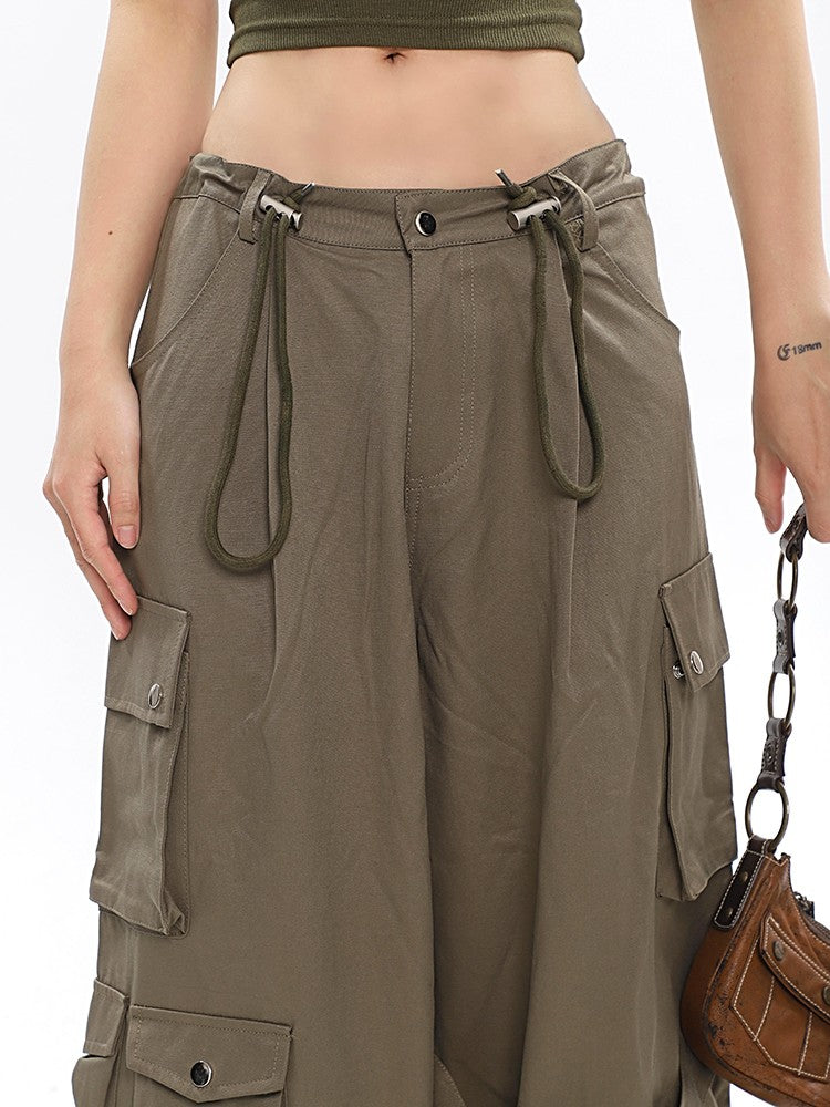 Wide Leg Cargo Pants